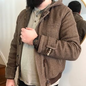 I. Spiewak & Sons Herringbone Bomber Jacket